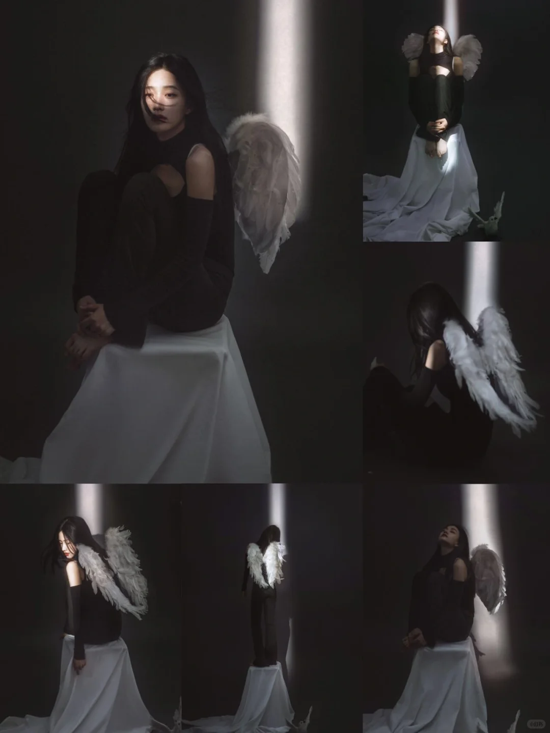 6⃣组美出圈⭕天使翅膀写真合集｜女神必拍