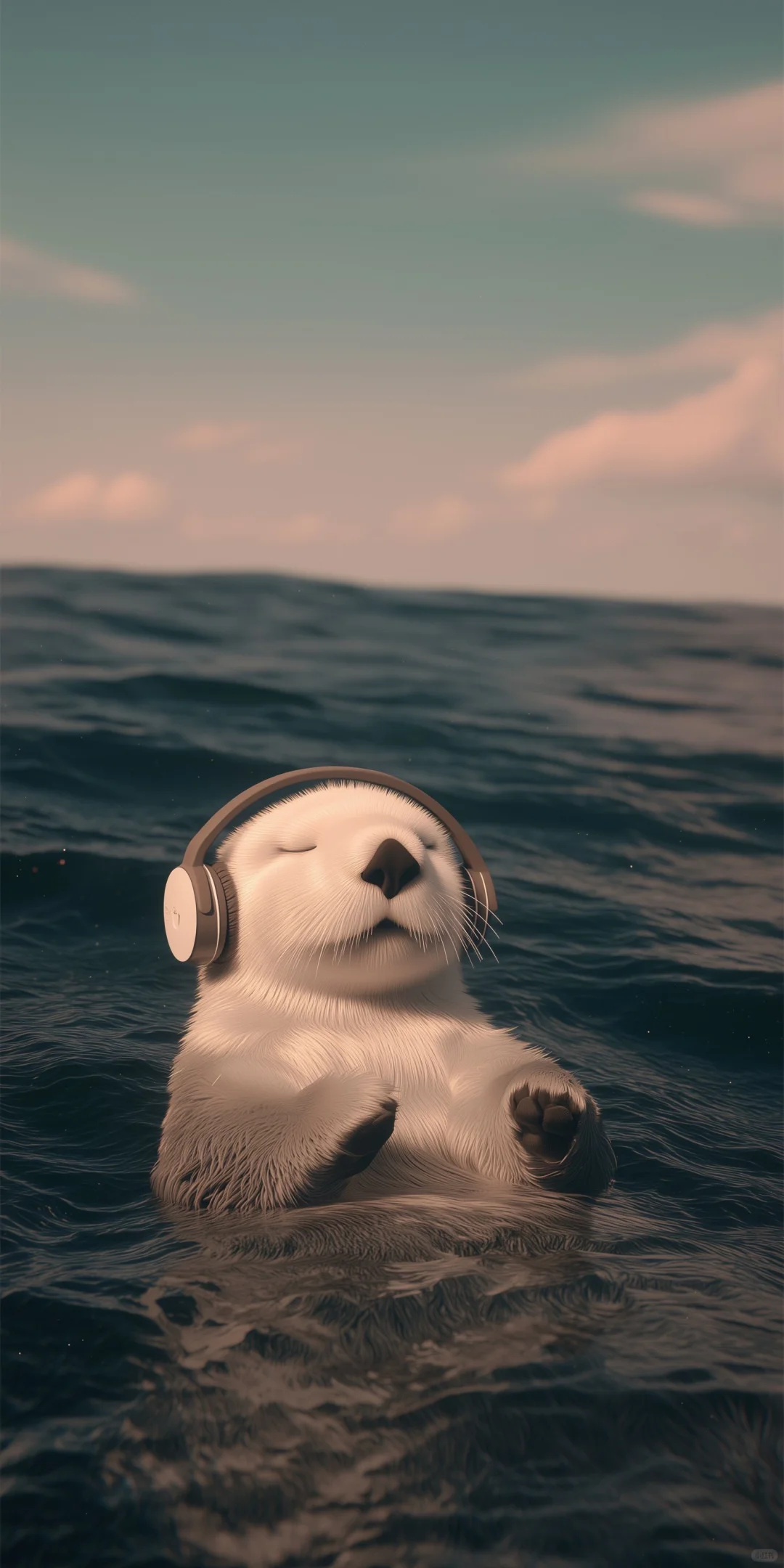 水獭壁纸、可爱到爆了！