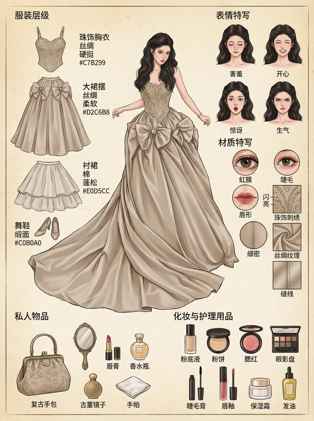 尖叫之夜女明星造型像素级拆解