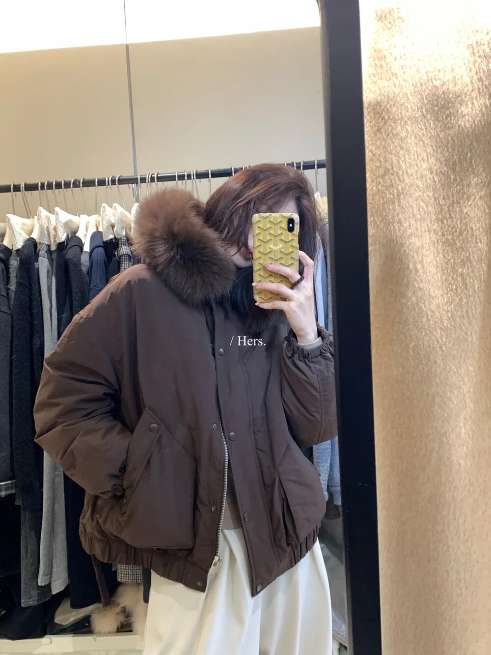 简约日常宽松休闲保暖羽绒服外套