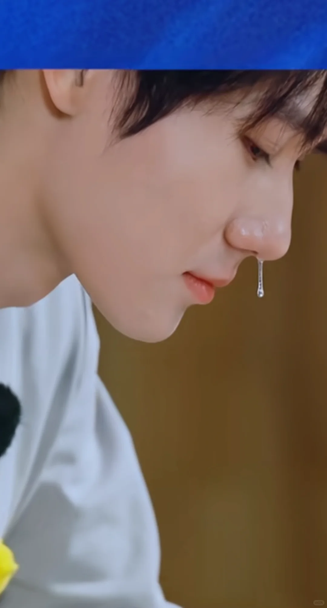 张哥绝美侧颜，水晶挂👃哈哈哈哈