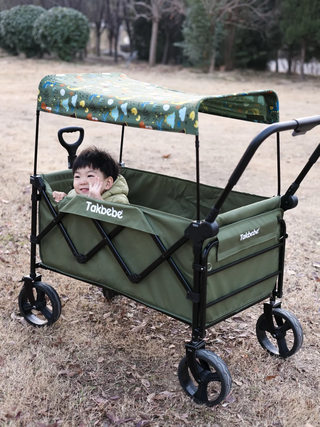 带娃露营的快乐，全靠这辆takbebe双旅车✨