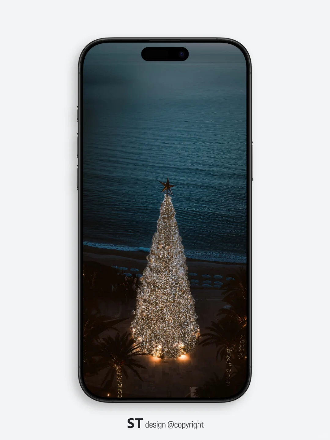 海边圣诞｜圣诞壁纸/高级氛围感/iphone17