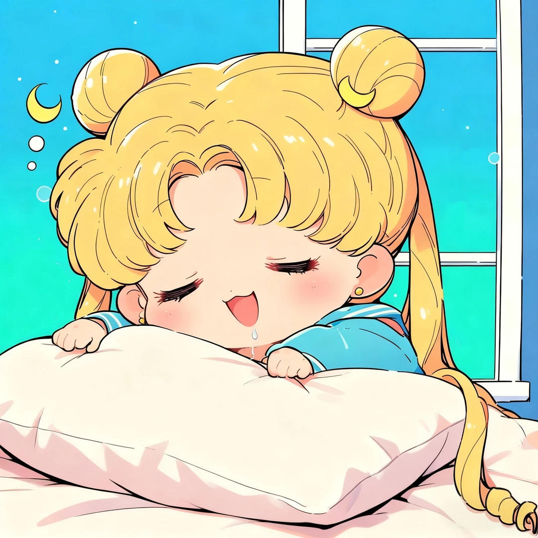 月亮不睡我不睡，我是秃头小宝贝｜美少女