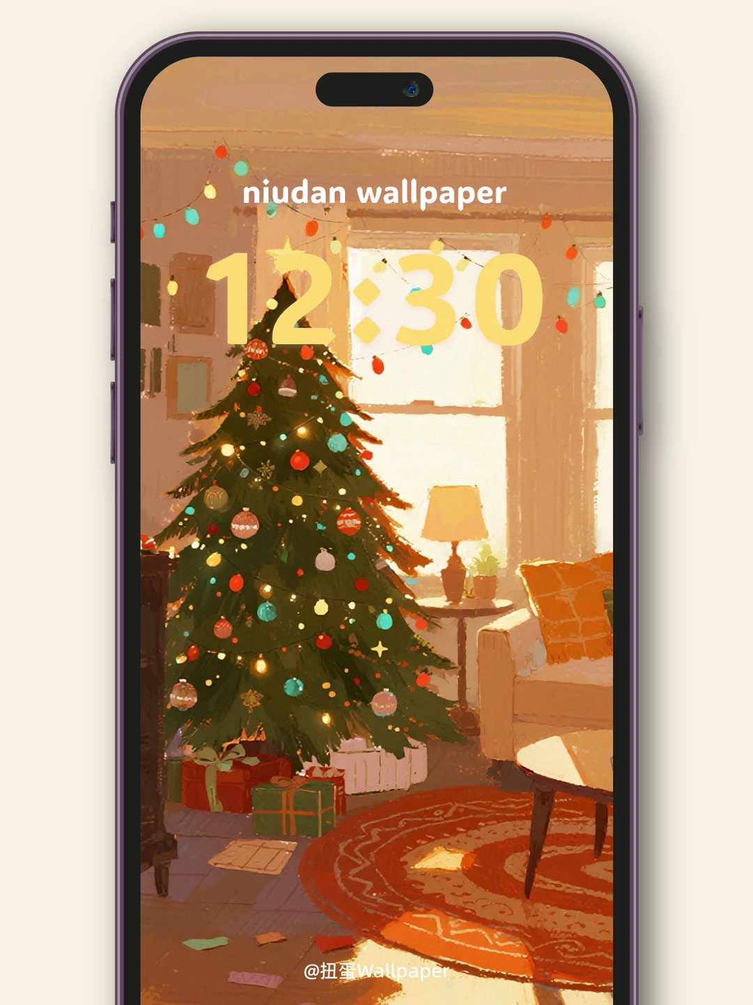 50｜清晨的圣诞氛围感🎄｜手机壁纸