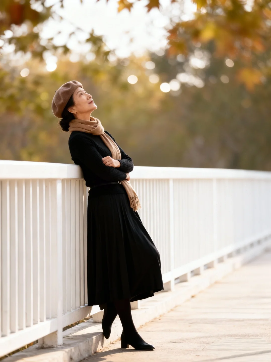 50+枫叶氛围拍照 风韵自成