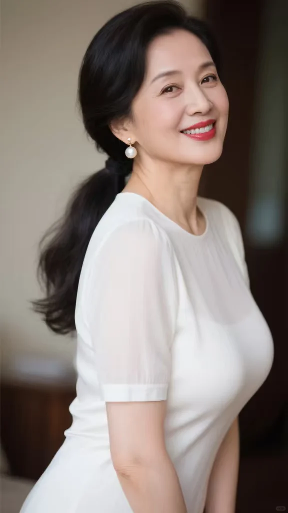 成熟魅力秘诀，48岁阿姨的气质把控