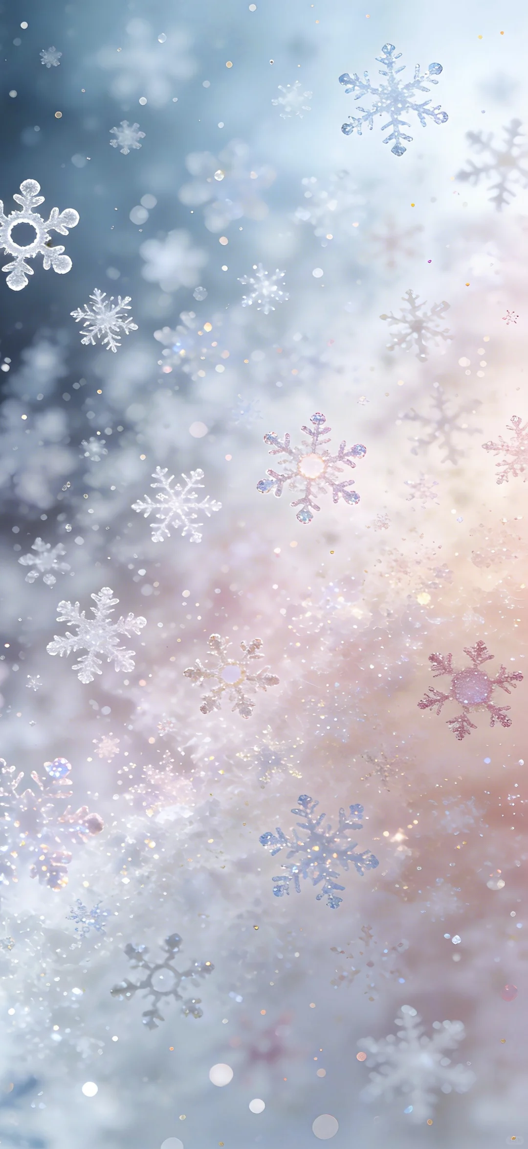 芳华盛世，雪兆丰年，唯美雪花壁纸❄️