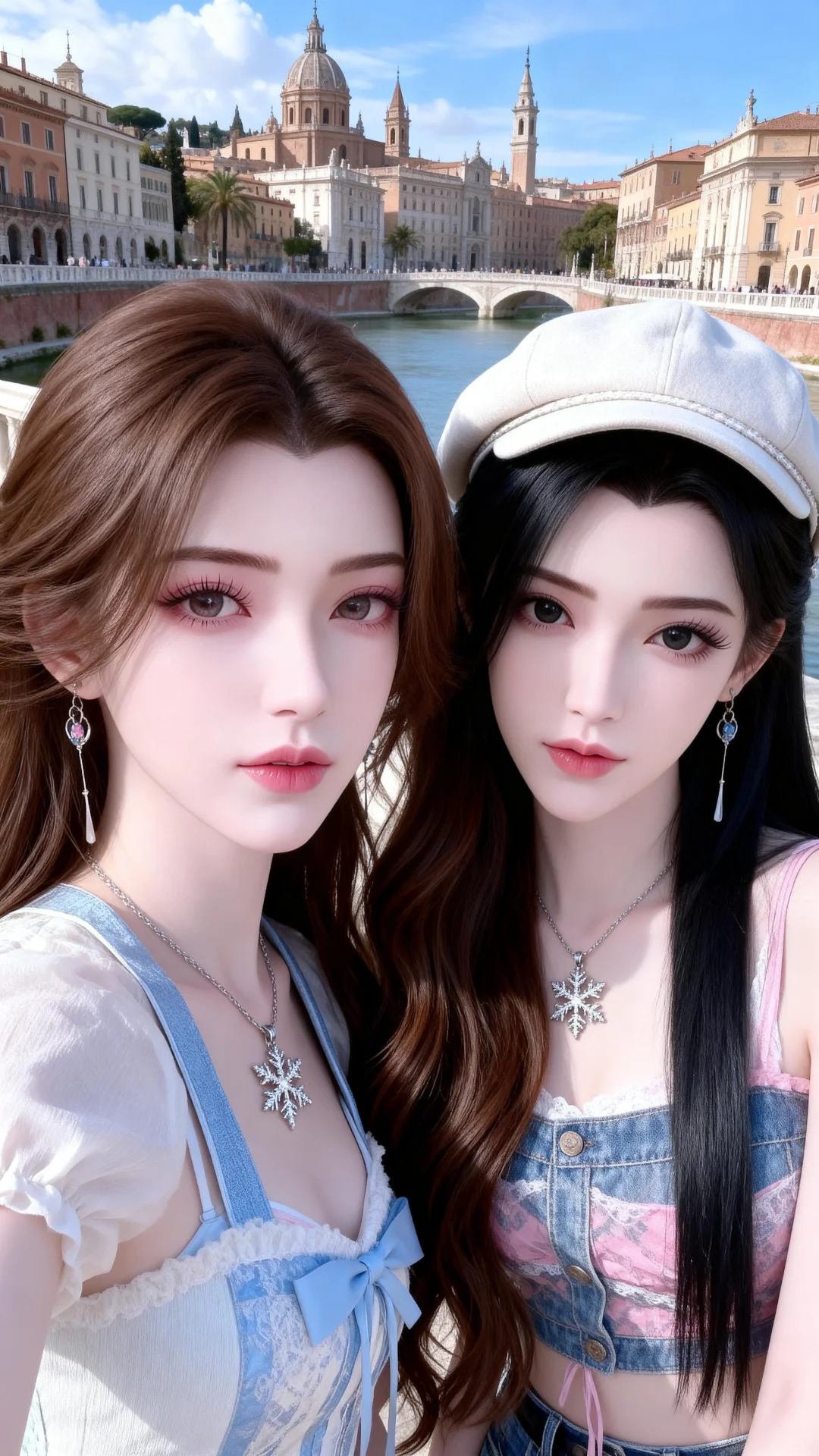 女神记 | 陆雪琪李慕婉闺蜜行港风奶茶妹妹