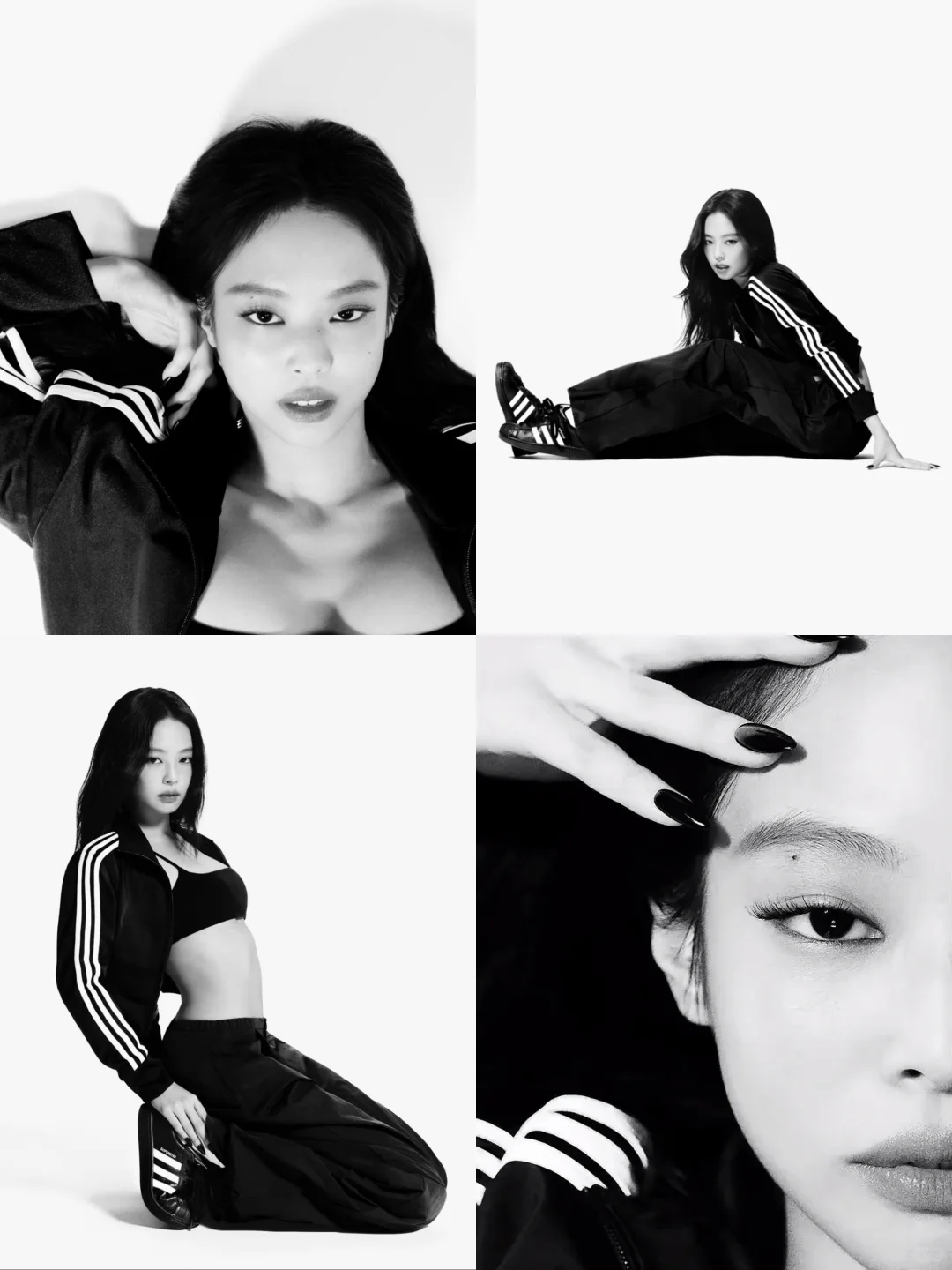 黑胶之下，Jennie 释放无尽酷飒魅力