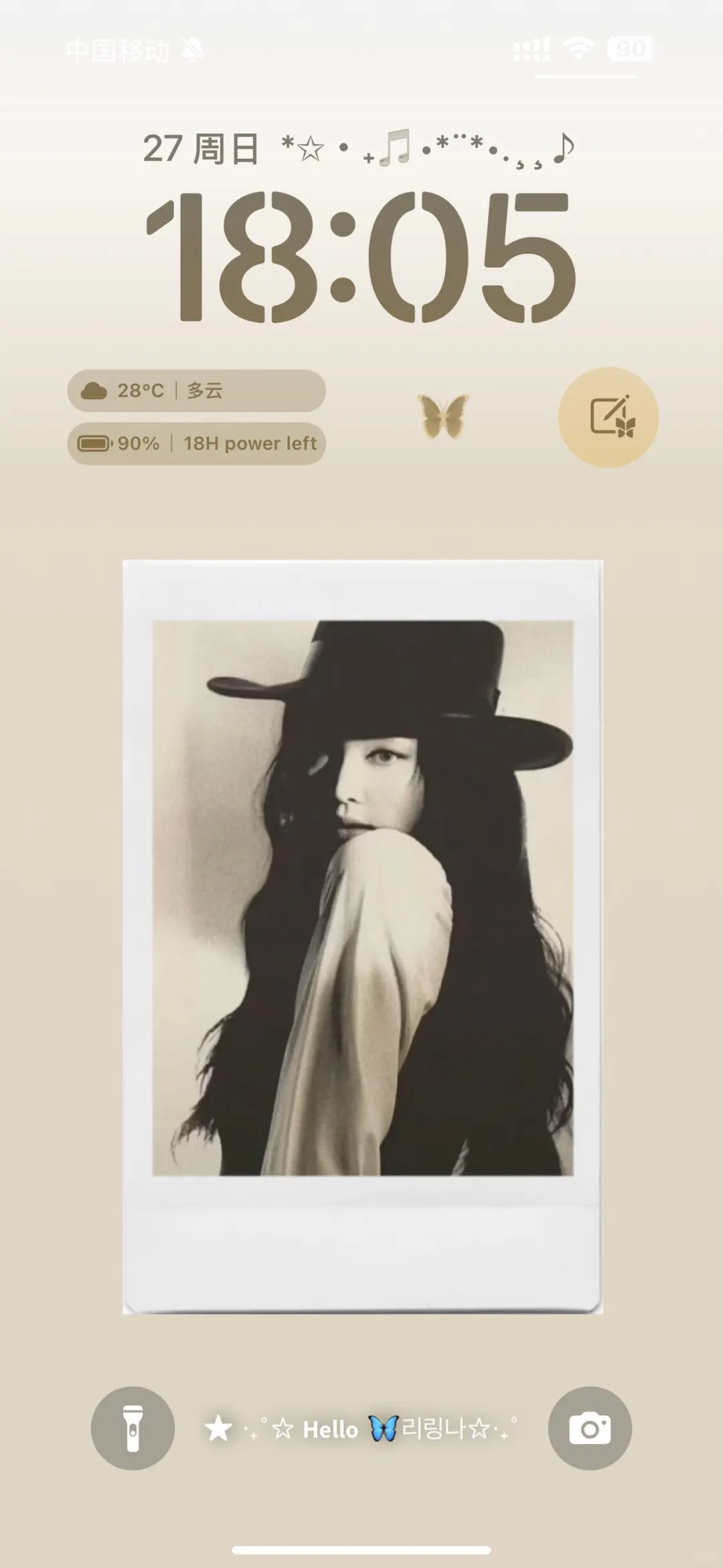 Jennie壁纸好绝！！