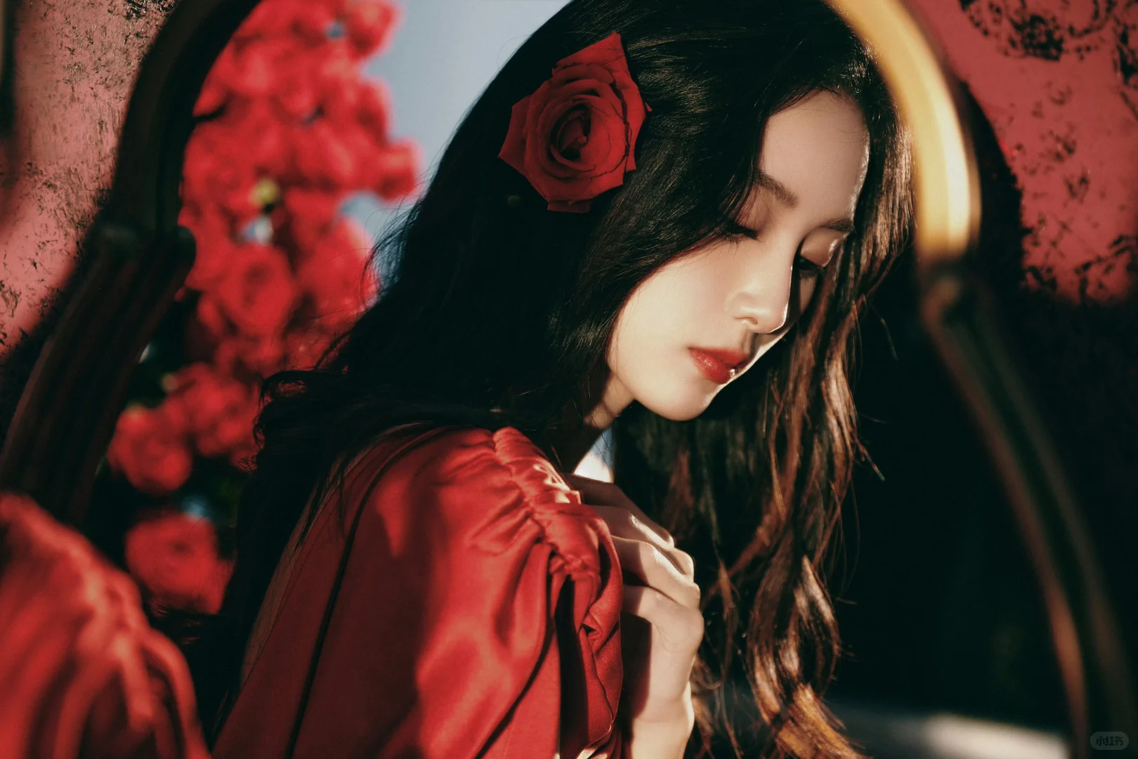 给徐艺洋做的港风生日写真妆发