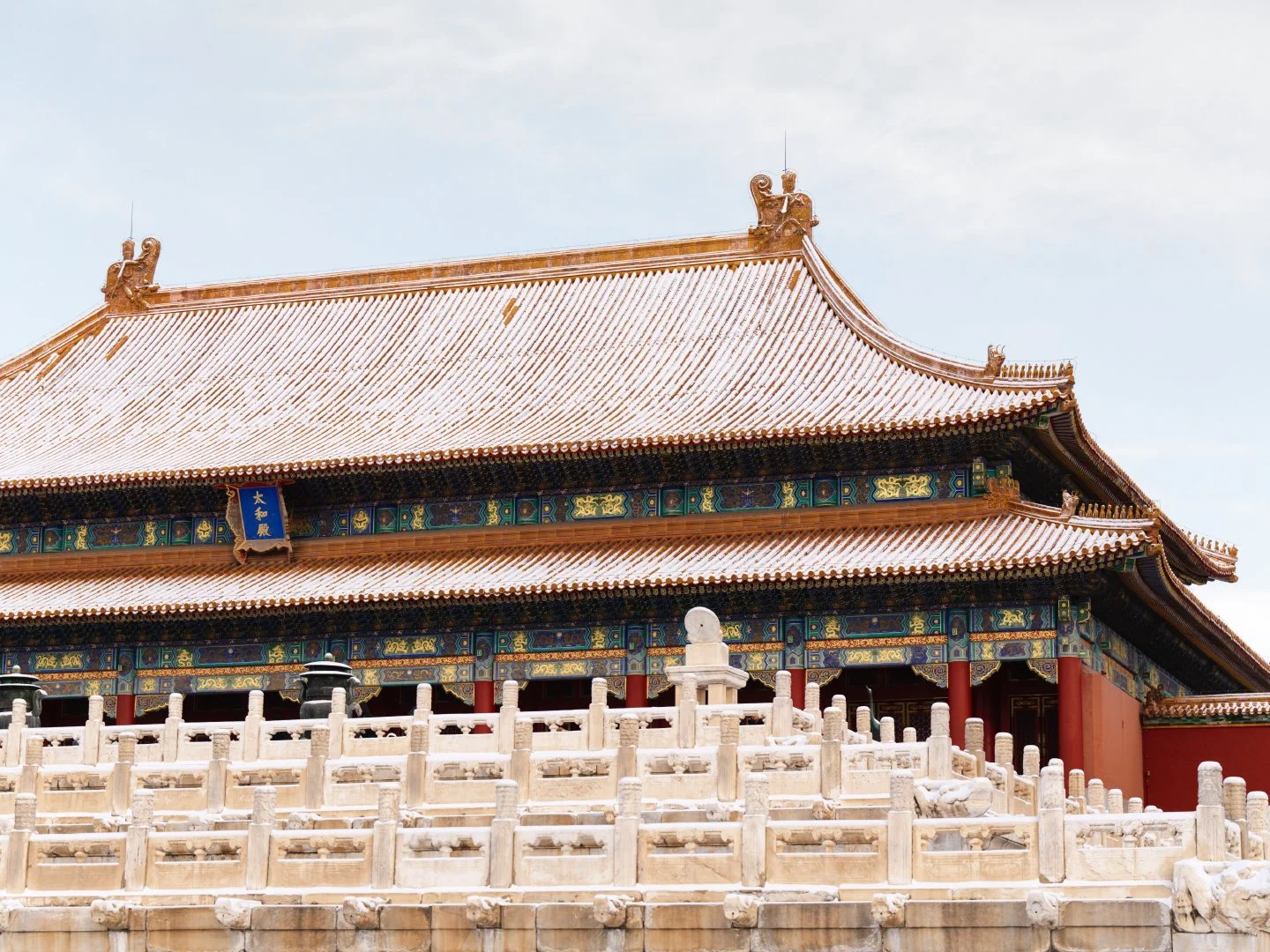 终于等到李现拍摄的雪后故宫，手机壁纸来啦