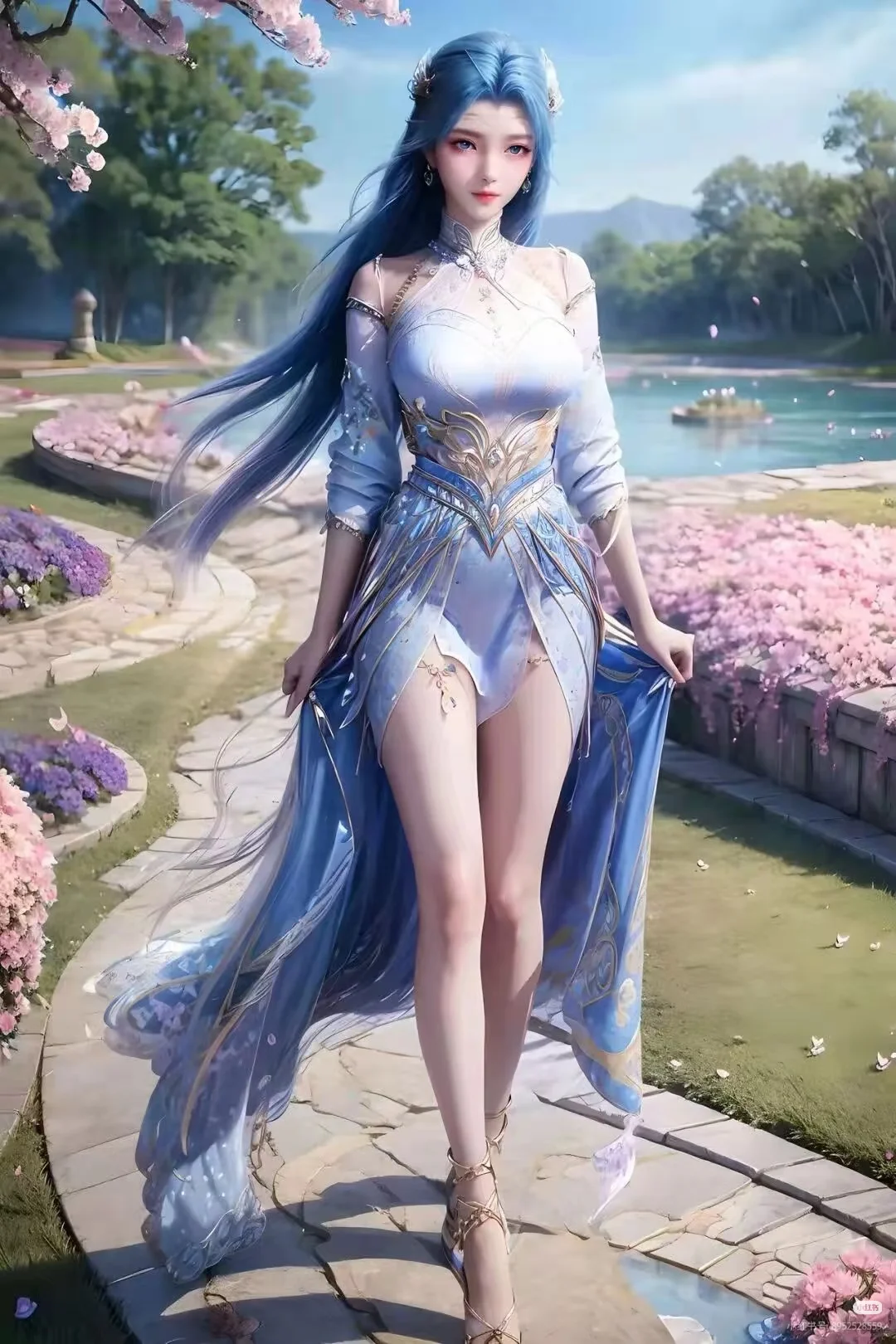 这仙气飘飘的美神，谁懂啊？！