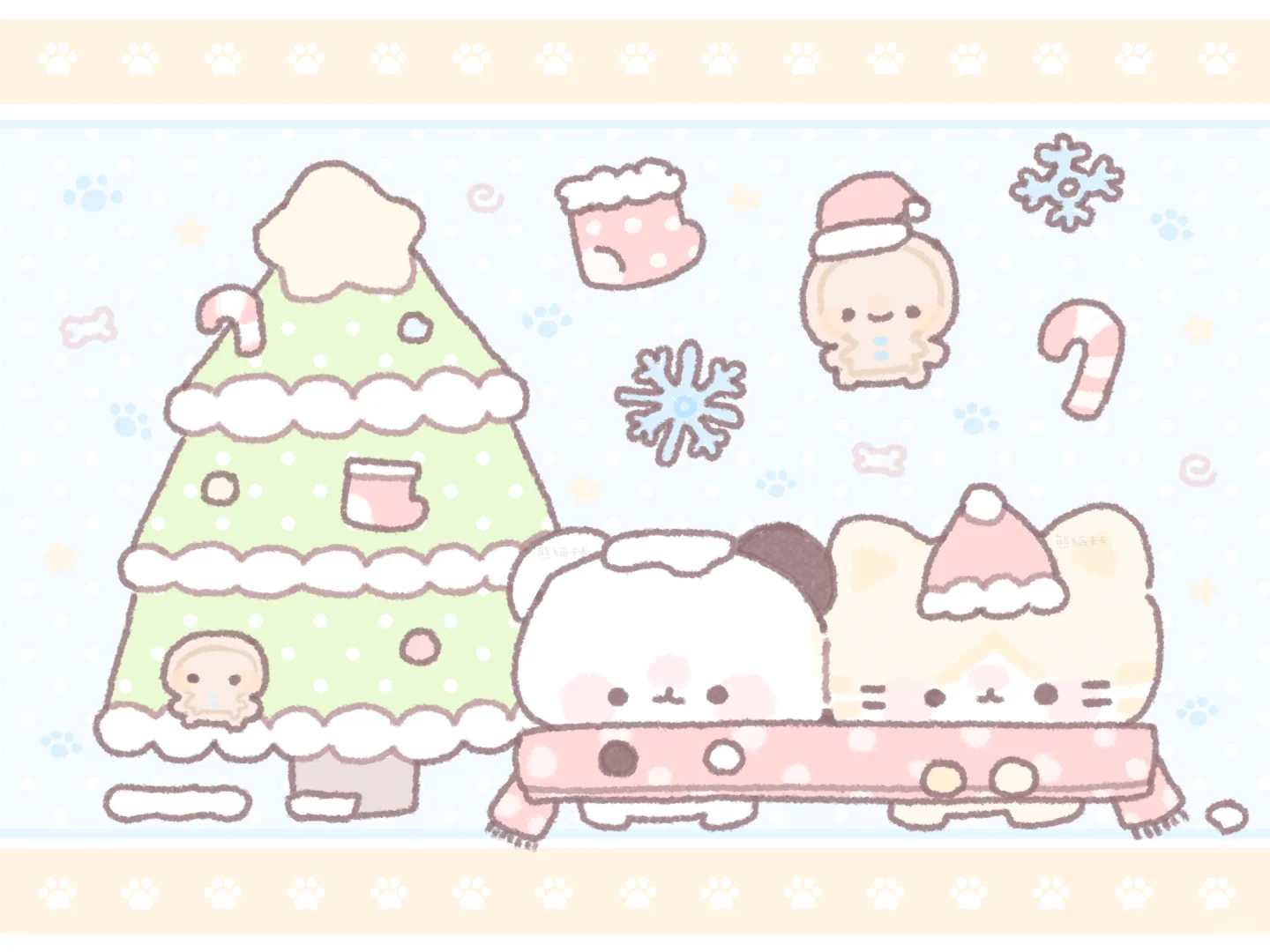 圣诞平板壁纸🎄