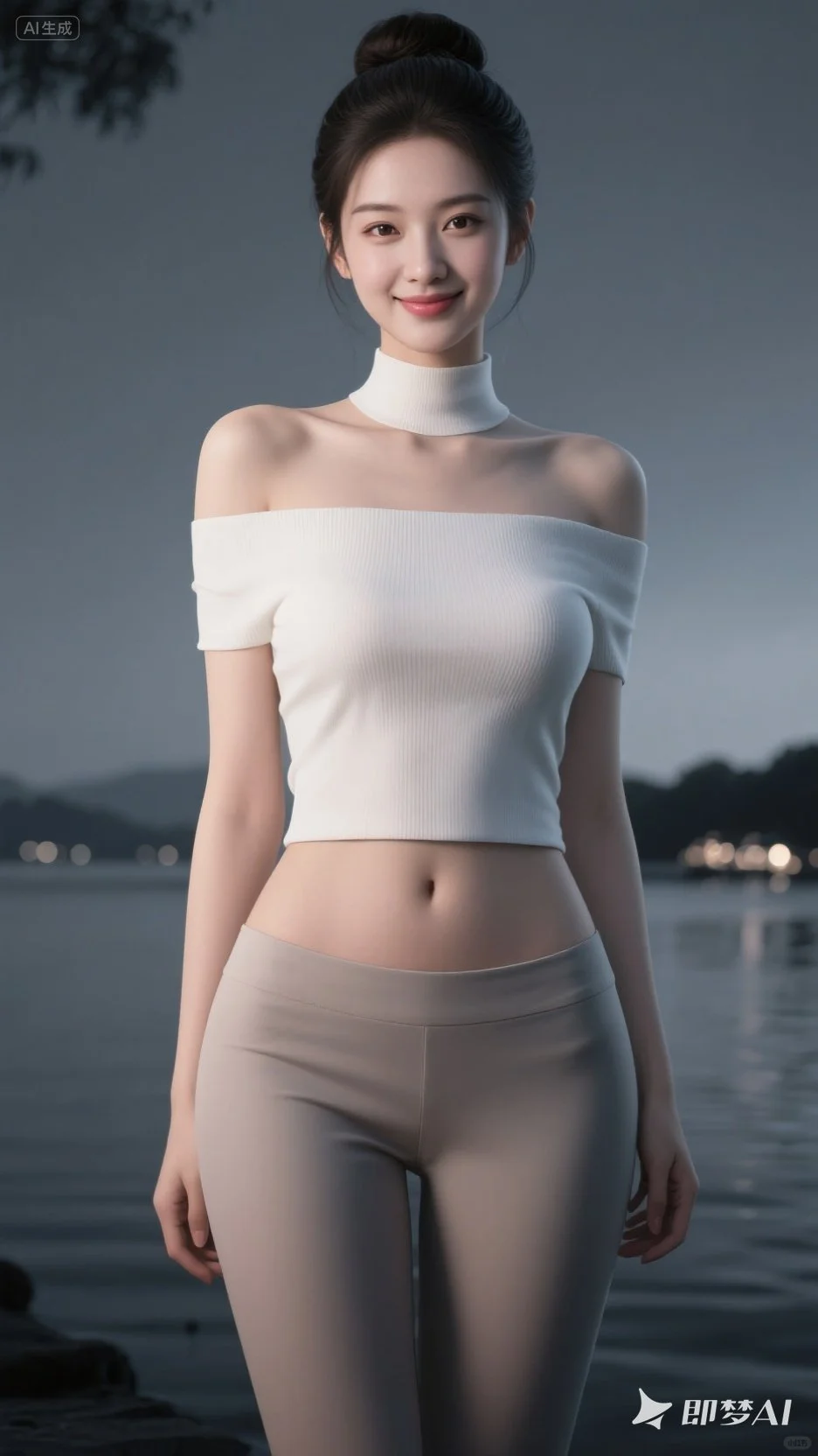 一见倾心的美，一眼万年的腹肌！