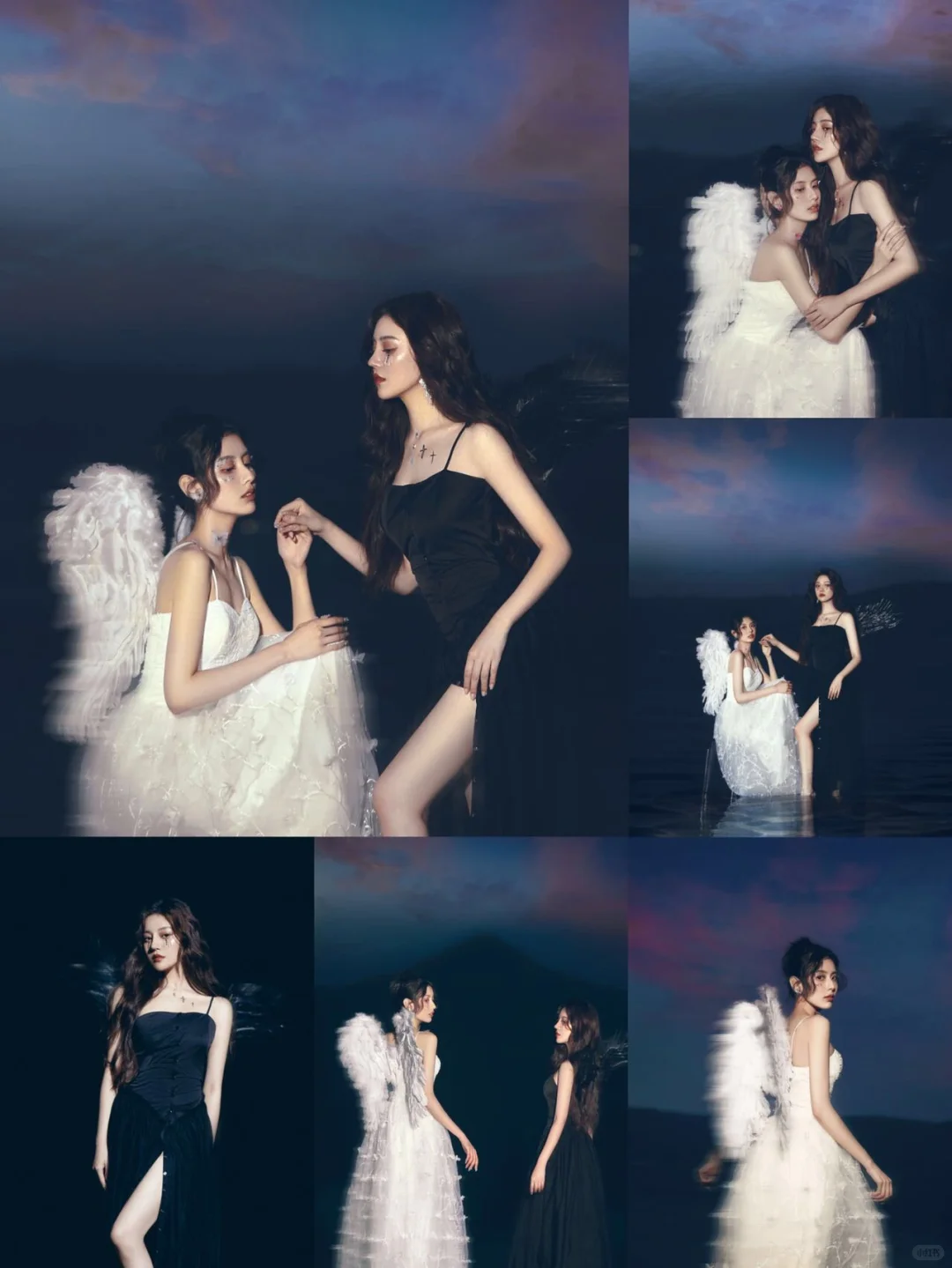 6⃣组美出圈⭕天使翅膀写真合集｜女神必拍