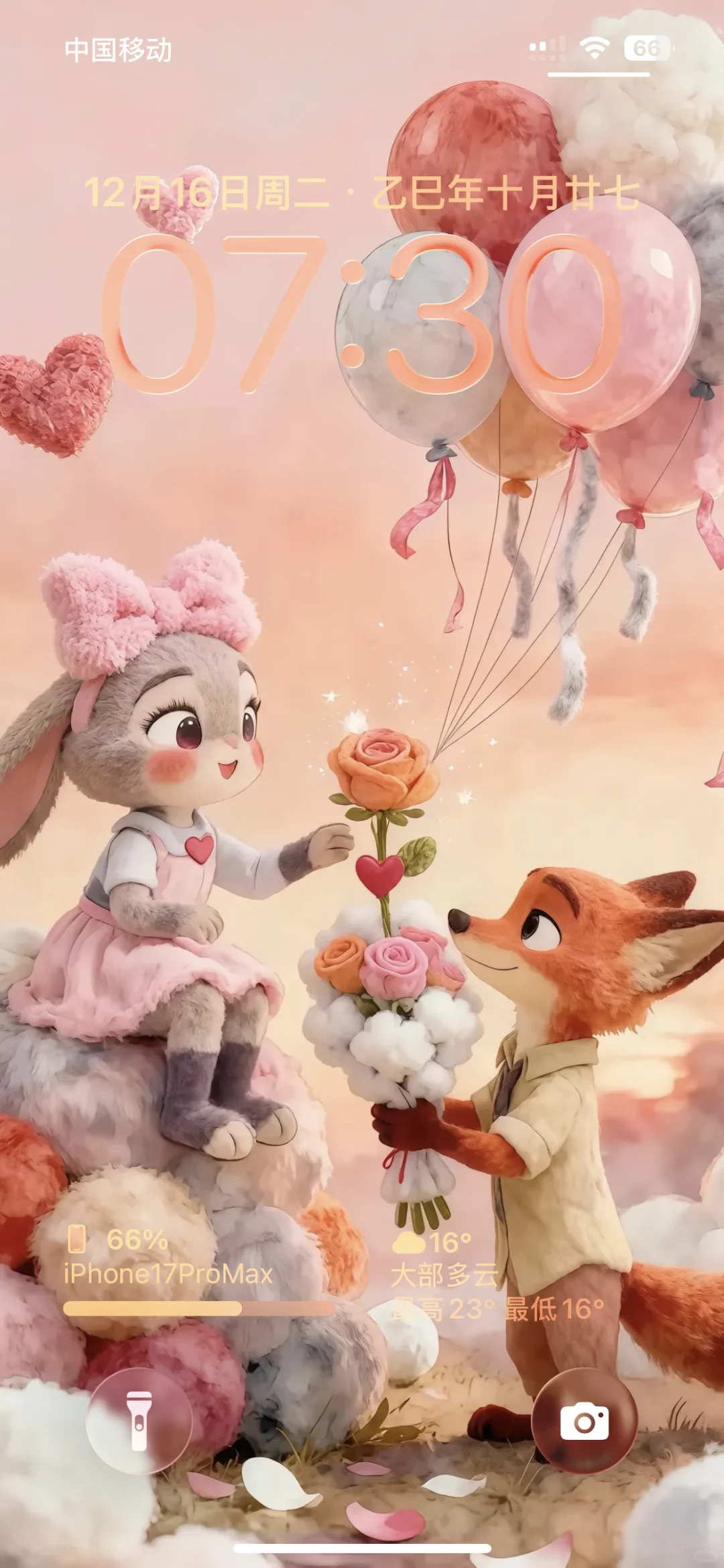 疯狂动物城壁纸🦊💗🐰4K超清全屏