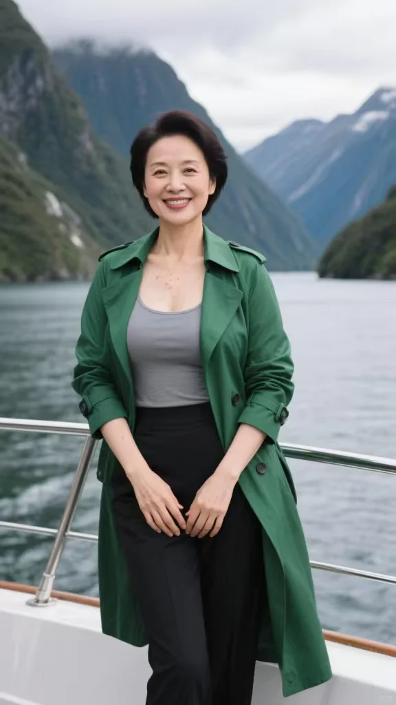 成熟裹满风情，48岁的阿姨闪耀登场