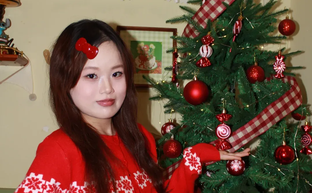 今日份陪拍日记📓｜预制甜妹圣诞照🎄