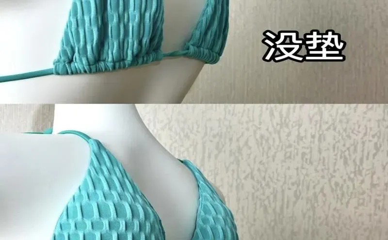 小胸泳衣救星✨温泉游泳超稳胸垫实测🏊