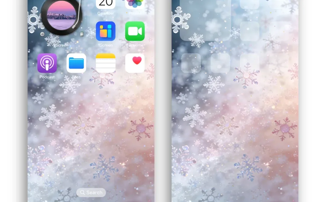 芳华盛世，雪兆丰年，唯美雪花壁纸❄️