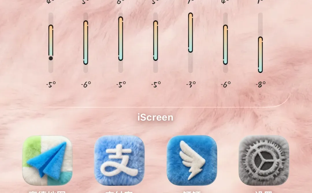 这么可爱的毛茸茸背景谁还没给手机穿上？