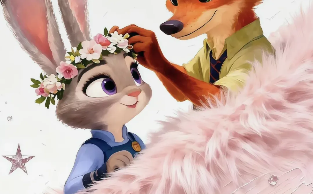 疯狂动物城壁纸🦊💗🐰4K超清全屏