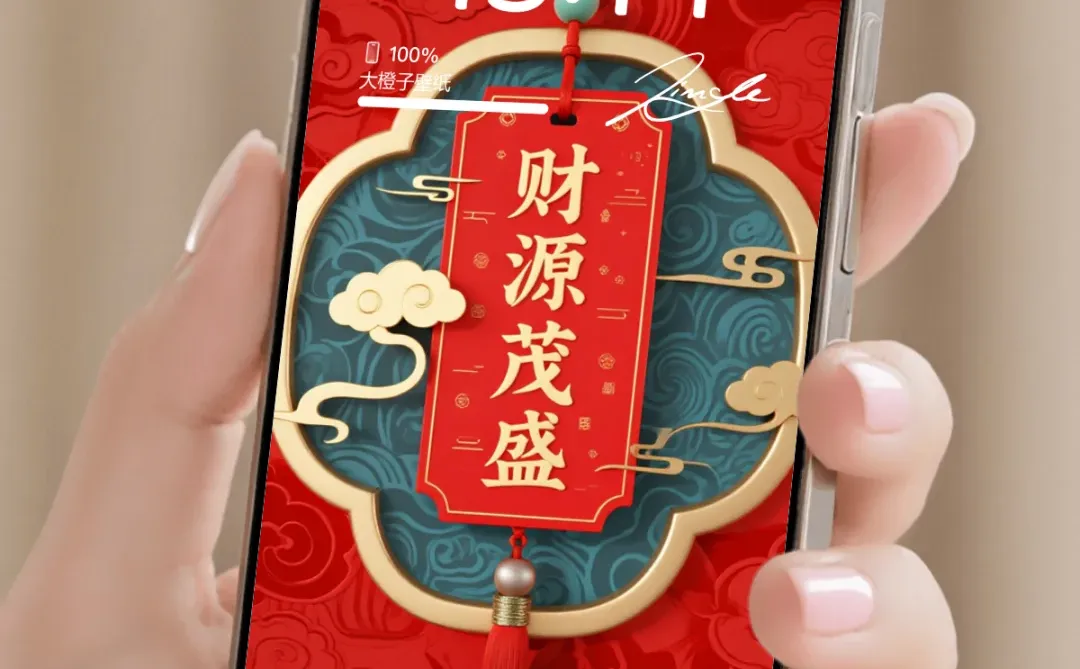 手机壁纸｜财源茂盛