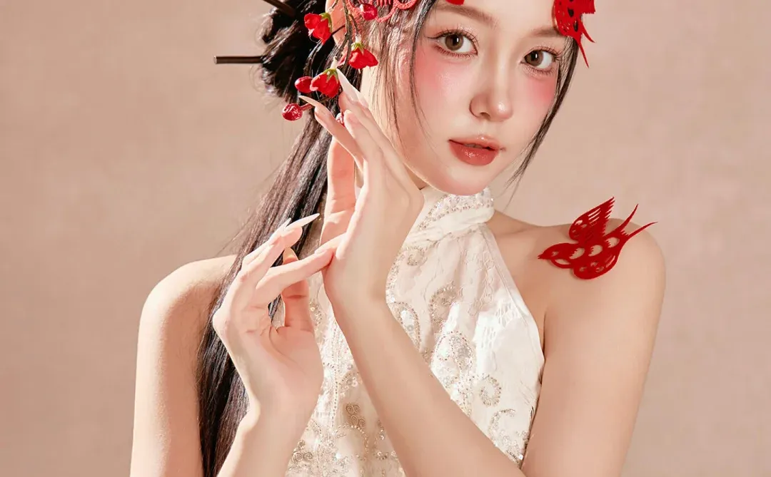 长沙有想拍这个新年风格的宝宝吗（女摄咆哮）