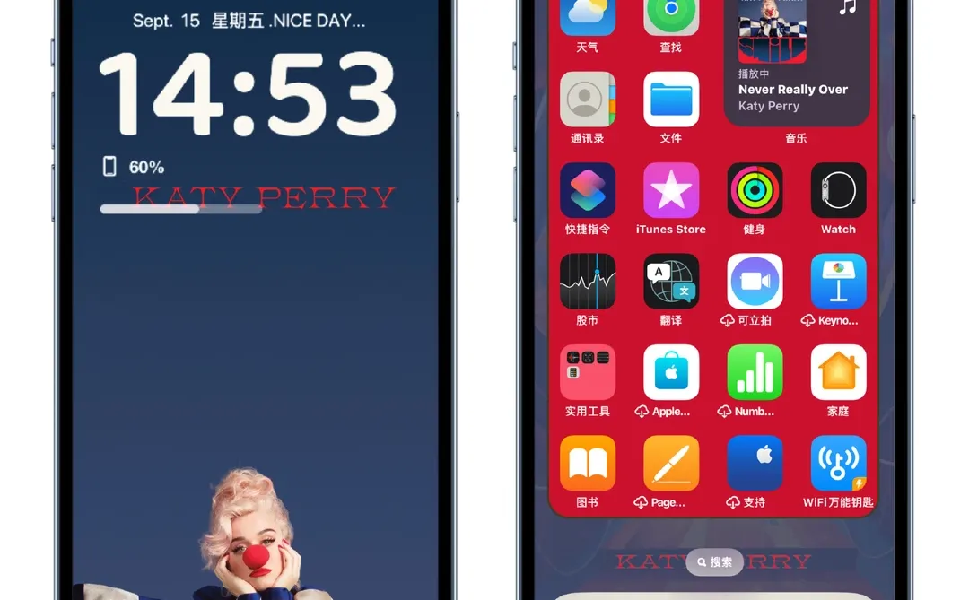 水果姐专辑主题苹果手机桌面壁纸分享