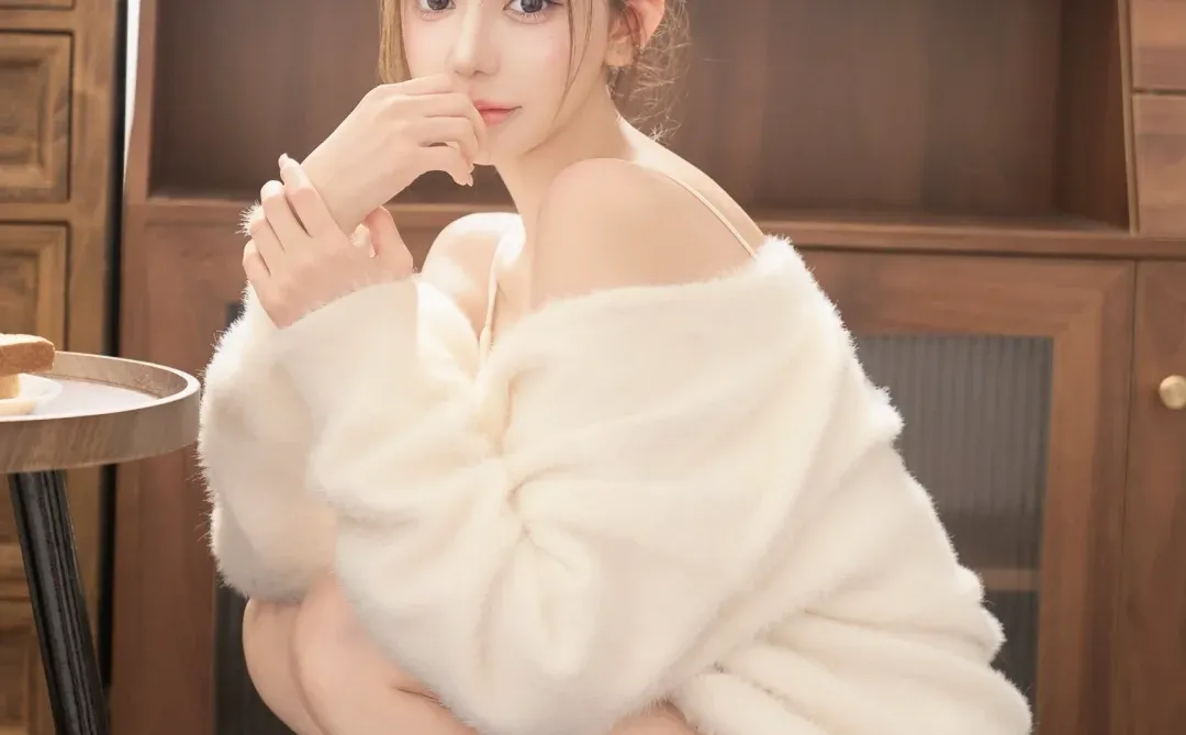 毛绒绒的纯欲感谁能拒绝啊🤍上海写真拍摄📷