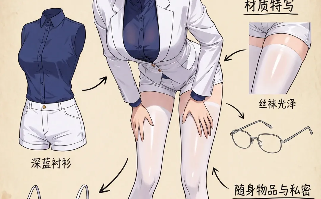 妃英理•穿搭拆解•AI