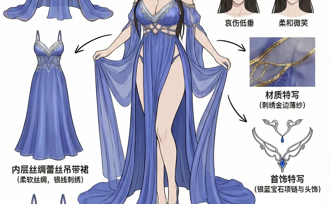 国漫角色像素拆解