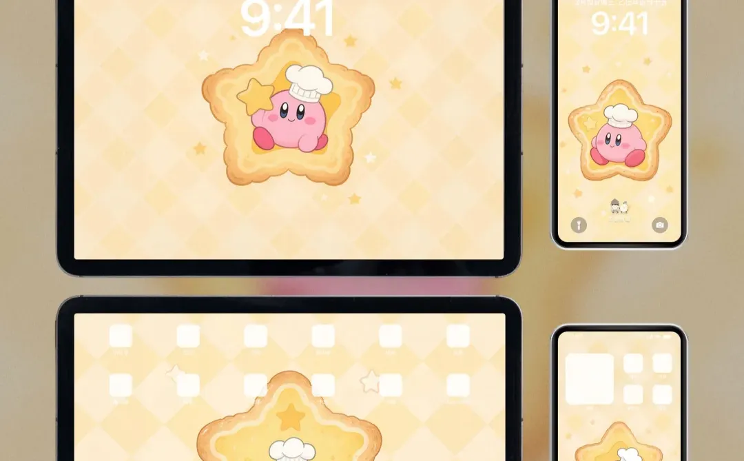 星之卡比的饼干厨房时间壁纸4K高清|193