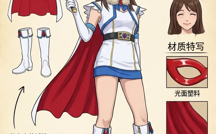 比较不常见的魔法少女冯迪妮