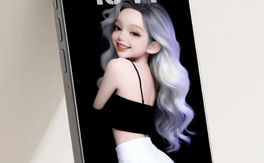 超绝的手机壁纸来啦😻谁能拒绝美少女呢？