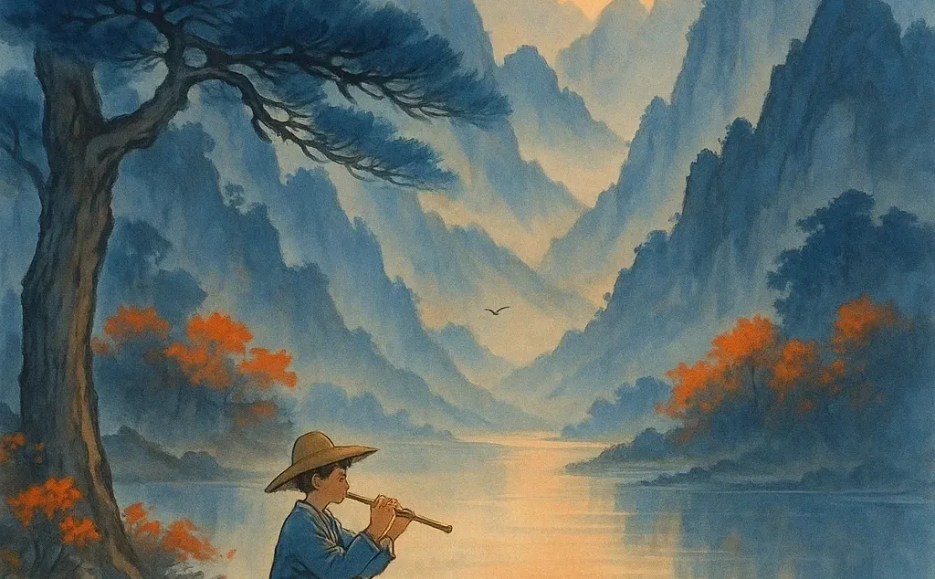 一轮红日起，万山入画中。