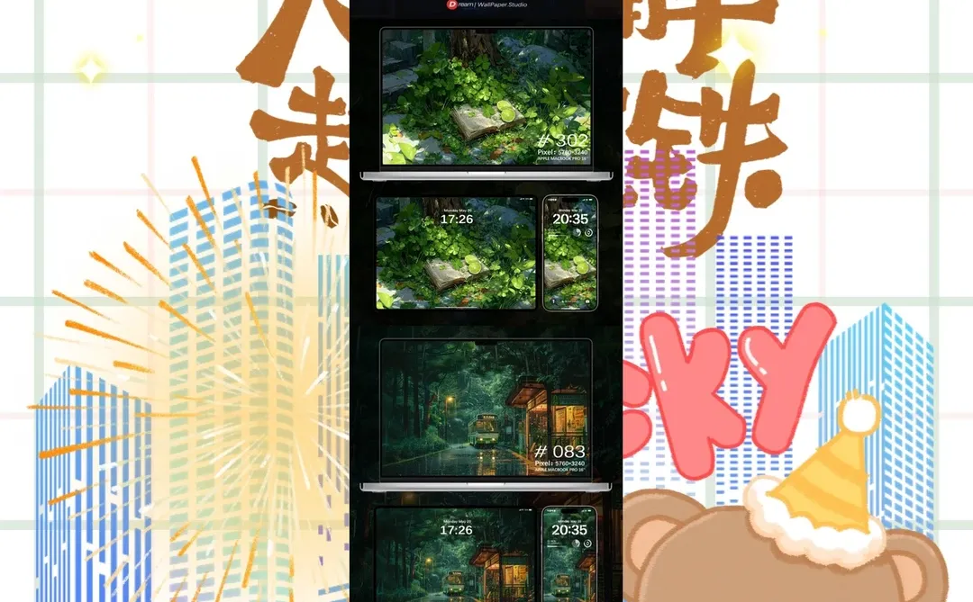 静谧芷境4K超清壁纸200张苹果手机iP