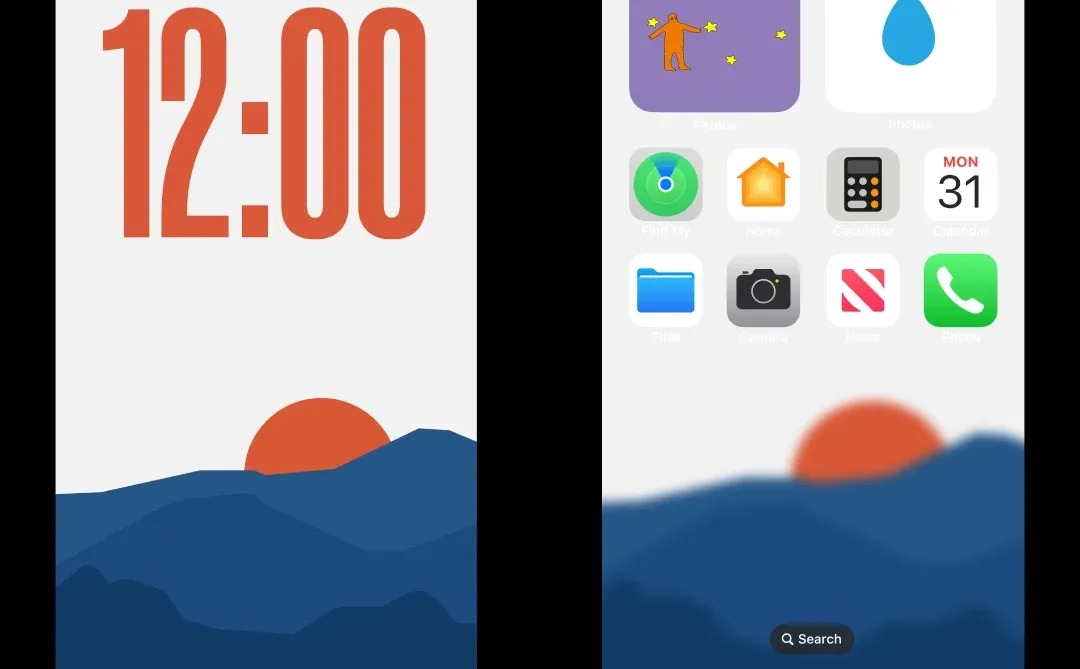 时刻都能看到日出多好｜简约壁纸