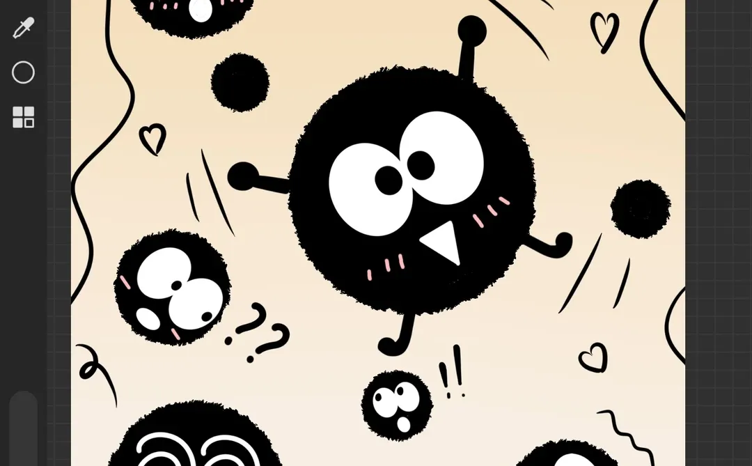 画世界Pro｜可爱煤球壁纸