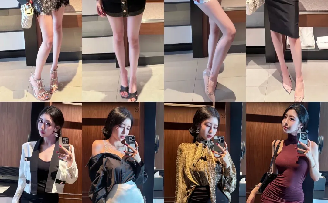 成熟女性的都市精致穿搭