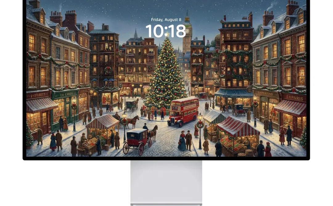 治愈圣诞夜🎄氛围感拉满丨4K氛围感壁纸