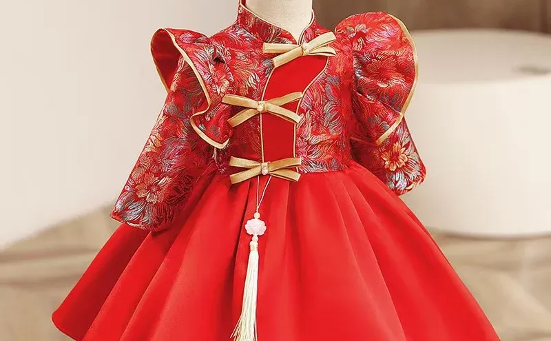 女宝中式周岁服选款指南🔥被问爆的仪式感穿