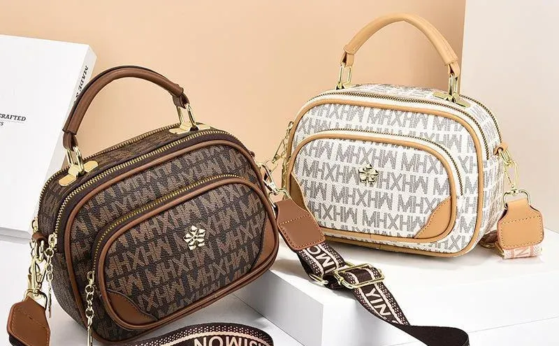 复古杀疯了✨新款小圆包手提斜跨宝藏女包