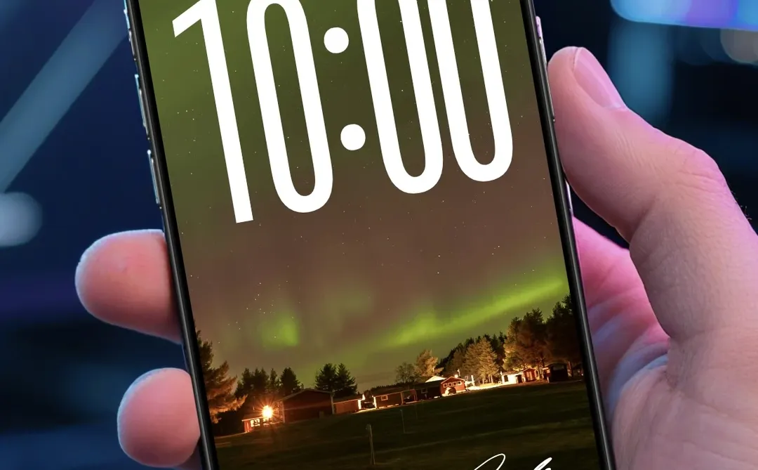 可以用一年的壁纸✨超有氛围感的极光幻境