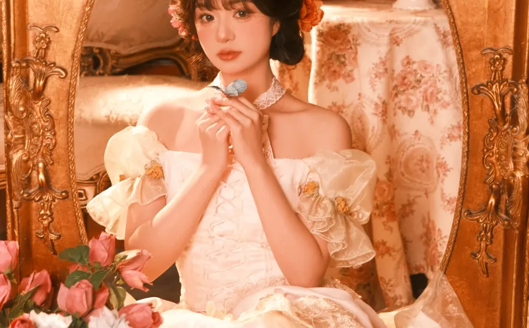 洛可可风油画少女🦋