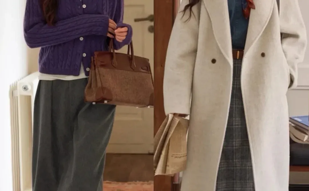 秋冬穿什么 | 法式复古时髦色彩叠穿搭配