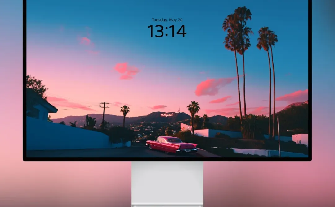 洛杉矶壁纸 l 粉色天空
