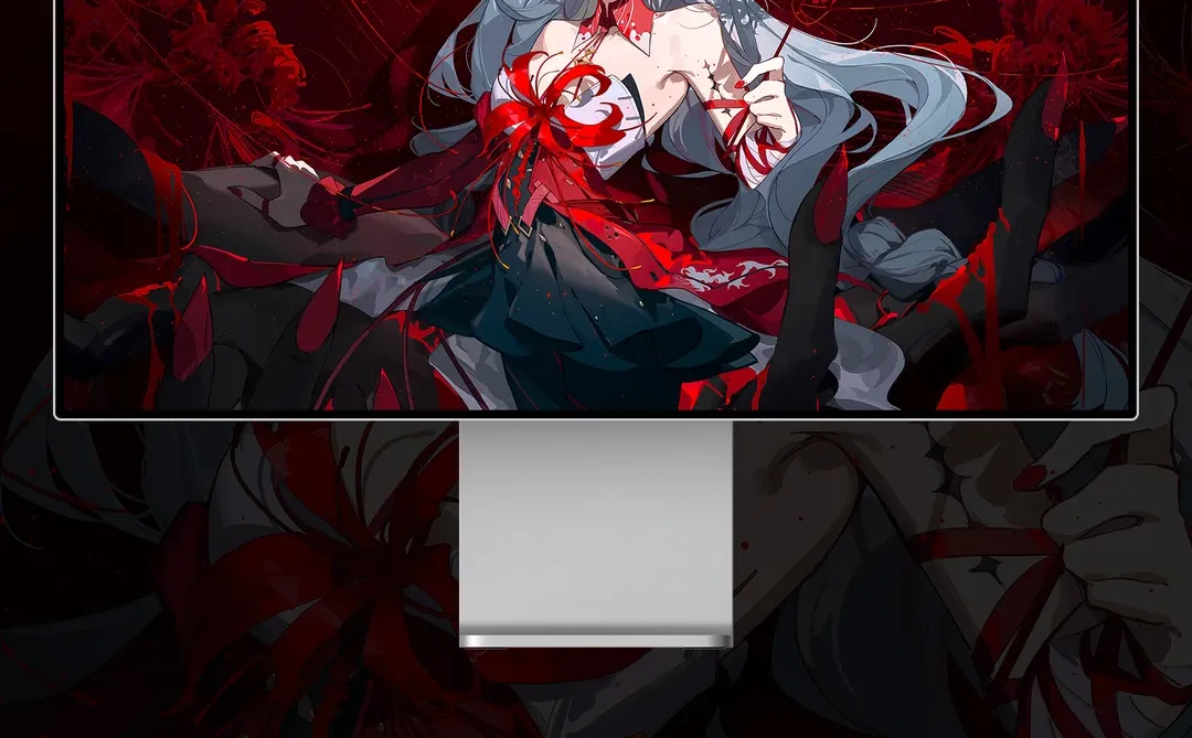 壁纸|弗洛洛01|弗洛洛红纱缠身氛围感拉满